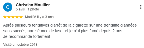Témoignage d'un patient après un sevrage tabagique grâce à la méthode MFC