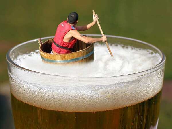 Consommation d'alcool dans le cadre d'une dépendance alcoolique